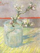 Blossoming Almond Branch in a Glass (nn04), Vincent Van Gogh